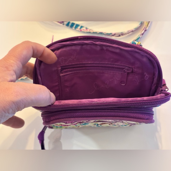 Vera Bradley Multicolor Quilted Crossbody Bag - Picture 12 of 15